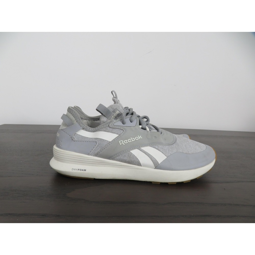 Reebok Spark Run Shoes Womens 7.5 Gray Running Sneakers Walking Gym Athletic